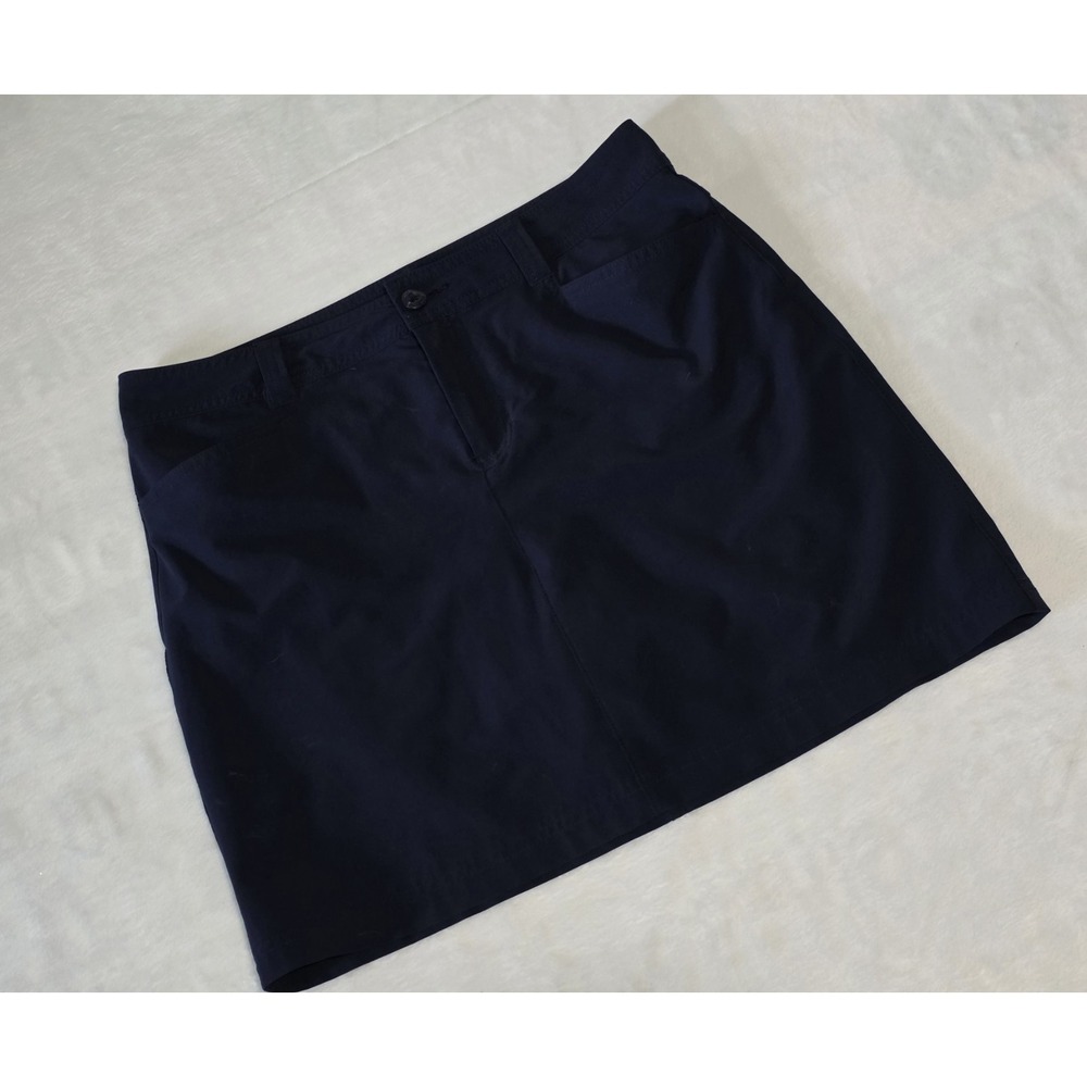 Eddie Bauer Womens Size 8 Navy Blue Tennis Athletic Skort